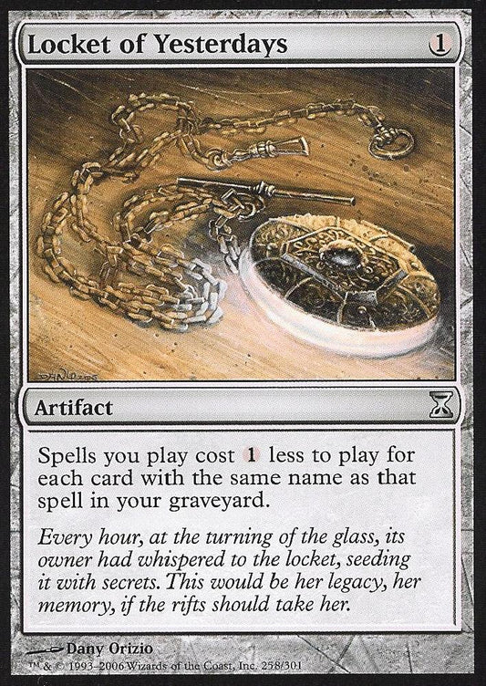 Locket of Yesterdays (Time Spiral) Medium Play