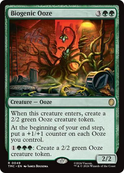 Biogenic Ooze (Commander: Teenage Mutant Ninja Turtles) Light Play