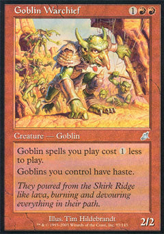 Goblin Warchief (Scourge) Medium Play