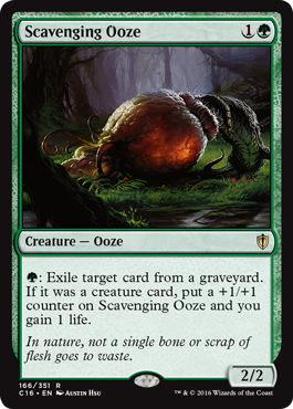 Scavenging Ooze (Commander 2016 Edition) Light Play