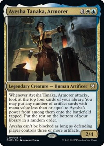 Ayesha Tanaka, Armorer (Commander: Dominaria United) Light Play