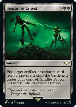 Beacon of Unrest (Universes Beyond: Warhammer 40K) Light Play