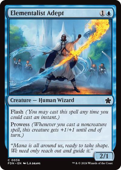Elementalist Adept (Foundations) Light Play