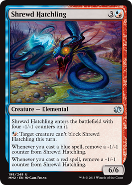 Shrewd Hatchling (Modern Masters 2015) Light Play