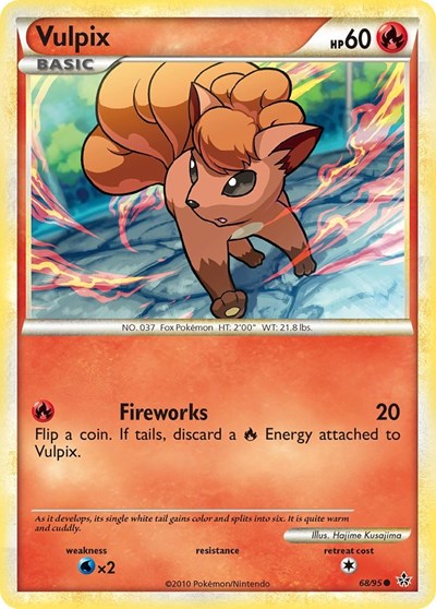 Vulpix (Unleashed) Light Play
