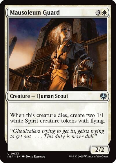 Mausoleum Guard (Innistrad Remastered) Light Play