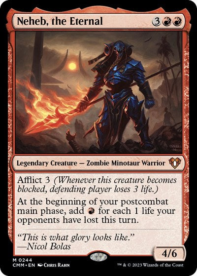 Neheb, the Eternal (Commander Masters) Light Play