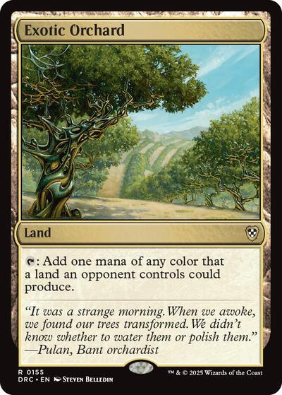Exotic Orchard (Commander: Aetherdrift) Light Play