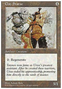 Clay Statue (5th Edition) Medium Play