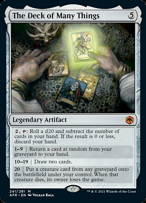 The Deck of Many Things (Adventures in the Forgotten Realms) Medium Play