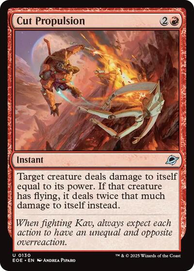 Cut Propulsion (Edge of Eternities) Light Play