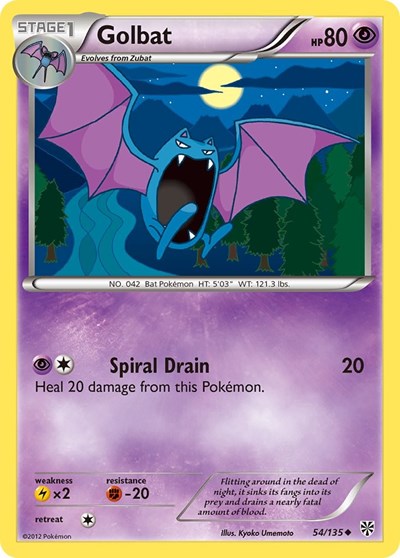 Golbat (Plasma Storm) Heavy Play