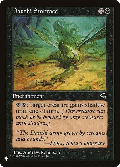 Dauthi Embrace (The List) Light Play