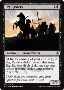 Erg Raiders (Masters 25) Light Play