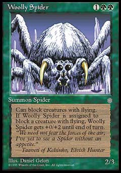 Woolly Spider (Ice Age) Heavy Play