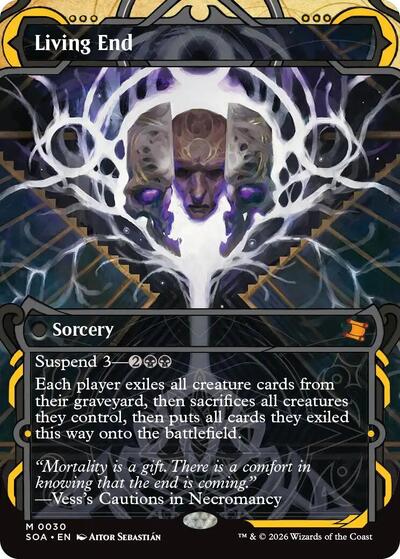 Living End (Secrets of Strixhaven: Mystical Archive) Light Play Foil