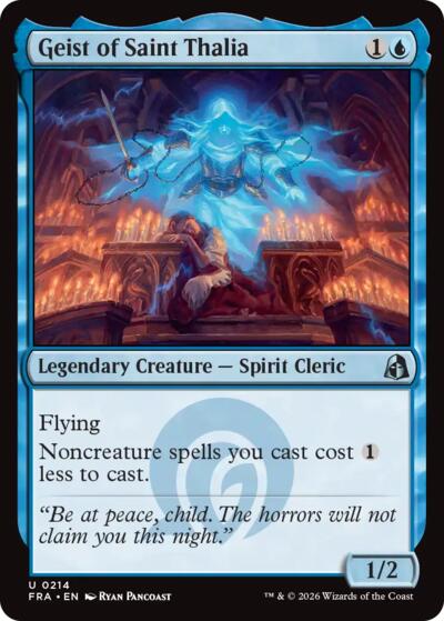 Geist of Saint Thalia (Reality Fracture) Light Play