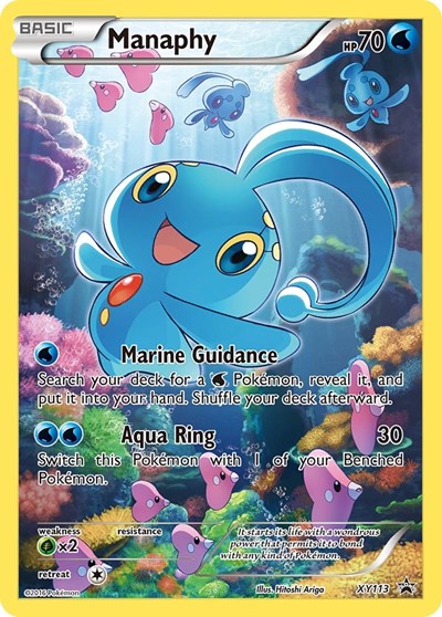 Manaphy (XY Promos) Light Play Holofoil