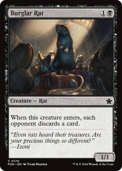 Burglar Rat (Foundations) Light Play