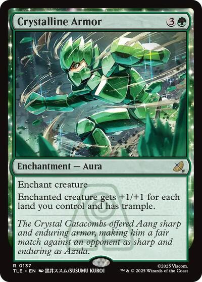 Crystalline Armor (Avatar: The Last Airbender: Eternal-Legal) Light Play