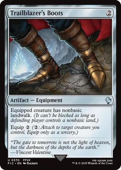 Trailblazer's Boots (Commander: FINAL FANTASY) Light Play