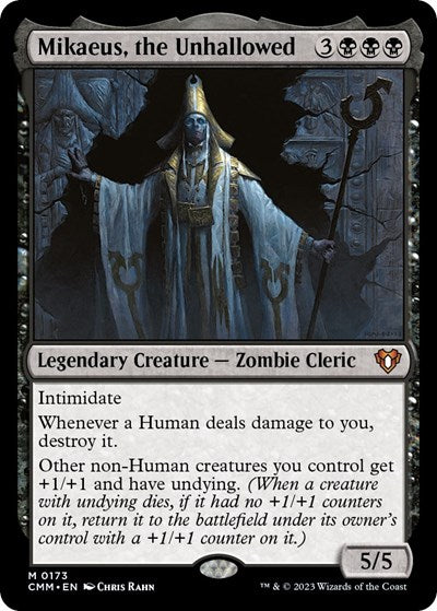 Mikaeus, the Unhallowed (Commander Masters) Light Play Foil