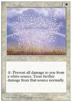Circle of Protection: White (5th Edition) Light Play