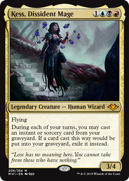 Kess, Dissident Mage (Modern Horizons) Light Play