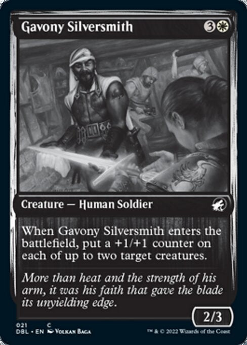 Gavony Silversmith (Innistrad: Double Feature) Light Play