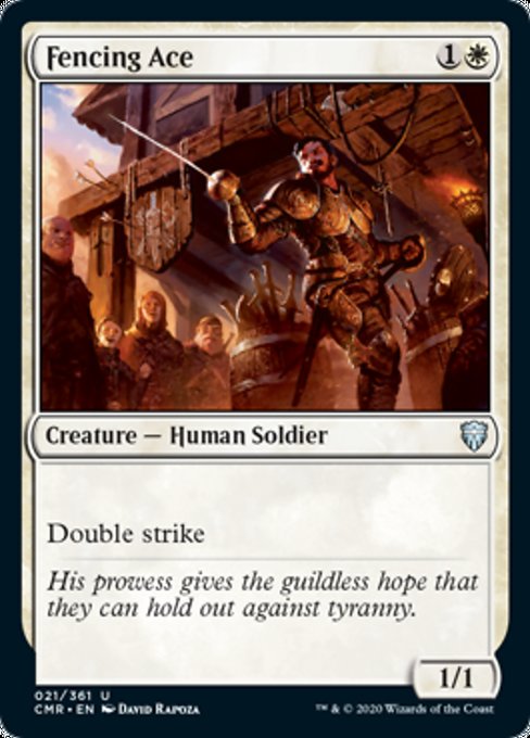 Fencing Ace (Commander Legends) Light Play