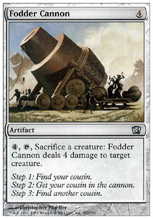 Fodder Cannon (8th Edition) Light Play