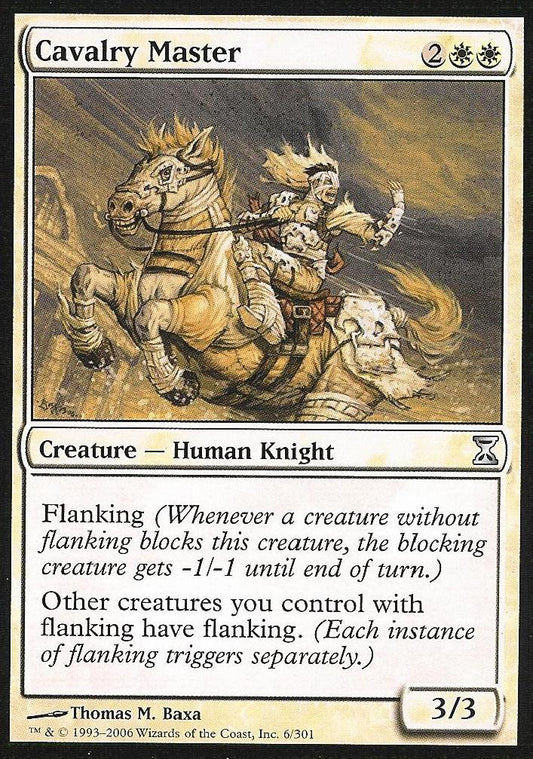 Cavalry Master (Time Spiral) Medium Play