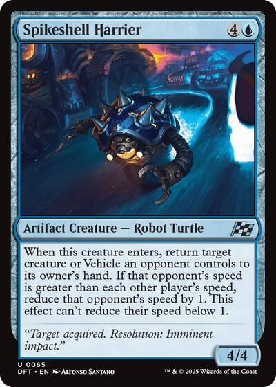 Spikeshell Harrier (Aetherdrift) Light Play Foil