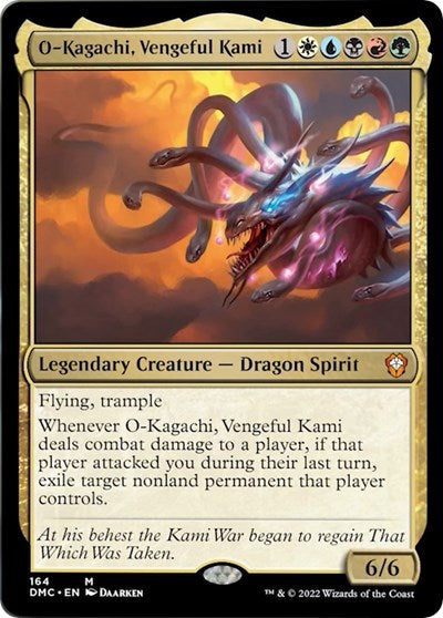 O-Kagachi, Vengeful Kami (Commander: Dominaria United) Light Play