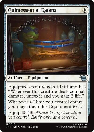 Quintessential Katana (Teenage Mutant Ninja Turtles) Light Play