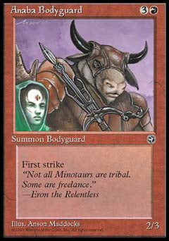 Anaba Bodyguard (1) (Homelands) Light Play