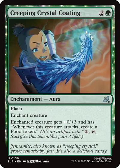 Creeping Crystal Coating (Avatar: The Last Airbender: Eternal-Legal) Light Play