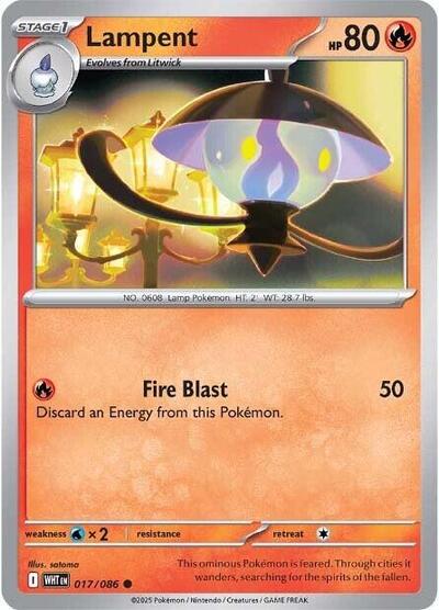 Lampent (SV: White Flare) Light Play Reverse Holofoil