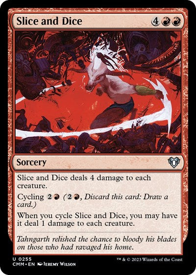 Slice and Dice (Commander Masters) Light Play