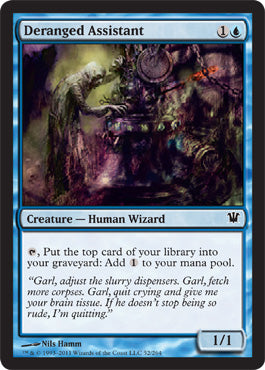 Deranged Assistant (Innistrad) Light Play