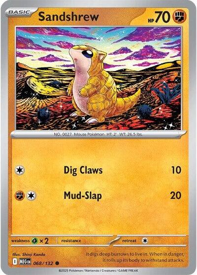 Sandshrew (ME01: Mega Evolution) Light Play