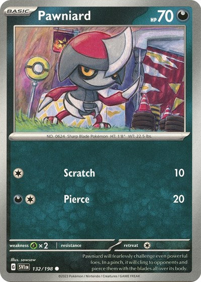 Pawniard (Scarlet and Violet: Base Set) Light Play