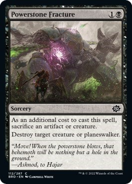 Powerstone Fracture (The Brothers' War) Light Play