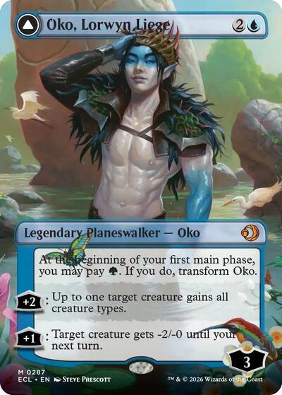 Oko, Lorwyn Liege (Borderless) (Lorwyn Eclipsed) Light Play