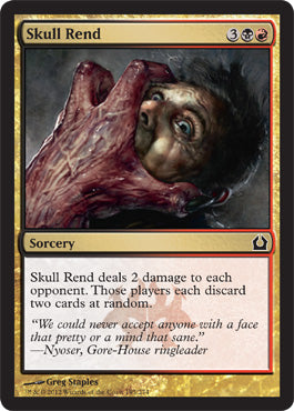 Skull Rend (Return to Ravnica) Light Play