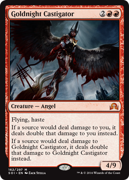 Goldnight Castigator (Shadows Over Innistrad) Light Play