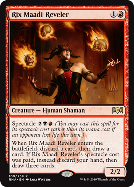 Rix Maadi Reveler (Ravnica Allegiance) Light Play