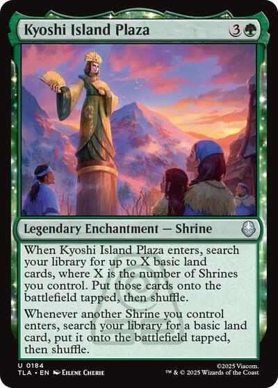 Kyoshi Island Plaza (Avatar: The Last Airbender) Light Play Foil