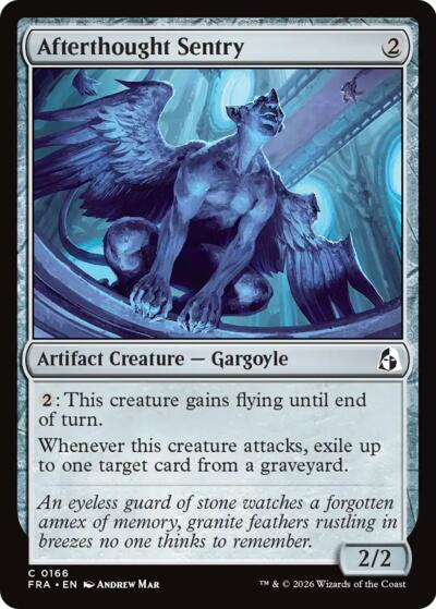 Afterthought Sentry (Reality Fracture) Light Play