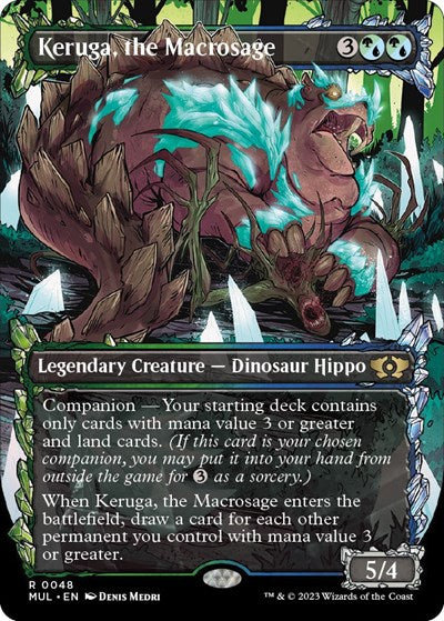 Keruga, the Macrosage (March of the Machine: Multiverse Legends) Light Play